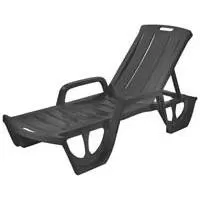 Kliknite za detalje - Curver Ležaljka sa podesivim naslonom Florida Grafit Kliknite za detalje - Curver Ležaljka sa podesivim naslonom Florida Grafit