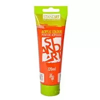 Kliknite za detalje - STANDART Akrilna boja Akrilik Vermilion crvena 120ml Kliknite za detalje - STANDART Akrilna boja Akrilik Vermilion crvena 120ml
