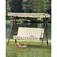 Kliknite za detalje - Baštenska ljuljaška Amico Bež Bele Pruge FBL3 Kliknite za detalje - Baštenska ljuljaška Amico Bež Bele Pruge FBL3