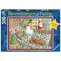Puzzle 500 Božić stiže! Ravensburger