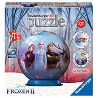 Kliknite za detalje - RAVENSBURGER 3D puzzle LOPTA Dizni Frozen 2 RA11142