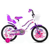 Kliknite za detalje - Dečiji bicikl Adria Fantasy 16HT belo ljubičasta 920124-16