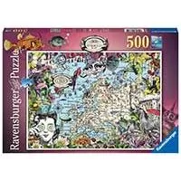 Kliknite za detalje - Puzzle 500 delova Quirky Circus European map Ravensburger 16760 Kliknite za detalje - Puzzle 500 delova Quirky Circus European map Ravensburger 16760