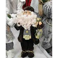 Kliknite za detalje - Figura Deda Mraz Sven Black 45 cm