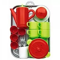 Kliknite za detalje - ECOIFFIER Posuđe i poslužavnik 34 dela Role-play SM000972 Kliknite za detalje - ECOIFFIER Posuđe i poslužavnik 34 dela Role-play SM000972