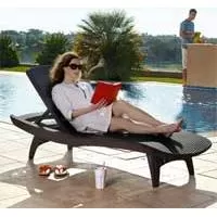 Kliknite za detalje - Ležaljka za baštu i plažu Curver Keter Pacific Graphite 230674 Kliknite za detalje - Ležaljka za baštu i plažu Curver Keter Pacific Graphite 230674