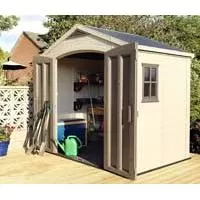 Kliknite za detalje - Pomoćna baštenska montažna kućica - Šupa Keter Factor bež 230451 Kliknite za detalje - Pomoćna baštenska montažna kućica - Šupa Keter Factor bež 230451