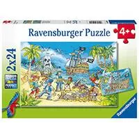Kliknite za detalje - Puzzle 2x24 dela Ostrvo avanture Ravensburger 05089 Kliknite za detalje - Puzzle 2x24 dela Ostrvo avanture Ravensburger 05089
