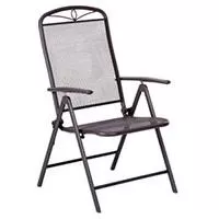 Kliknite za detalje - Podesiva Metalna Baštenska Stolica - 5 Položaja Kliknite za detalje - Podesiva Metalna Baštenska Stolica - 5 Položaja