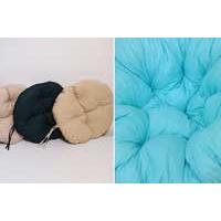 Kliknite za detalje - Okrugli jastuk sedalica za stolice 50 cm - Turquoise