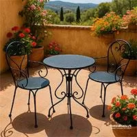 Kliknite za detalje - Mediteranska Balkonska garnitura Moka Kliknite za detalje - Mediteranska Balkonska garnitura Moka