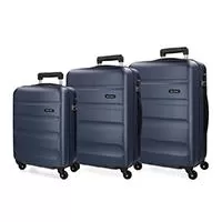 Kliknite za detalje - Komplet ABS kofera 75/65/55cm Roll Road Flex Navy Blue 5849462 Kliknite za detalje - Komplet ABS kofera 75/65/55cm Roll Road Flex Navy Blue 5849462