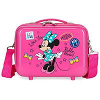 Kliknite za detalje - Disney ABS Neseser Kofer Enjoy Minnie Hi Love Pink 25639