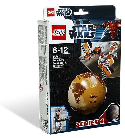 LEGO Star Wars Sebulba Podracer & Tatooine LE9675: Lego 