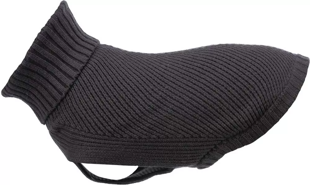Džemper za pse leđa 30cm City Style Berlin anthracite Trixie 680162 - Džemper za pse City Style Berlin od brenda Trixie štiti Vašeg ljubimca po hladnom i suvom vremenu, a pruža urban look. Krojen je da omogući slobodu pokreta i lepo prijanja uz telo. Leđa 30cm. - Slika