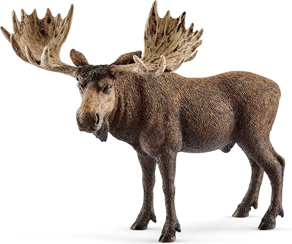 schleich figure divlje životinje los mužjak 14781 figure