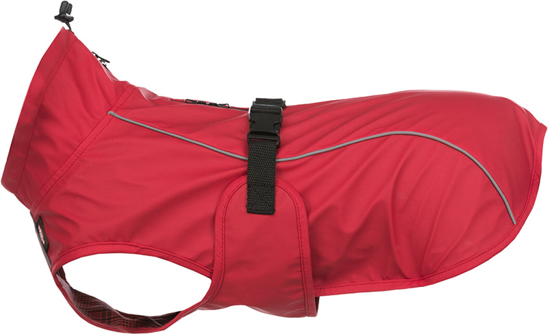 Kišni mantil za pse Vimy Red leđa 30cm Trixie 680221 - thumbnail 0
