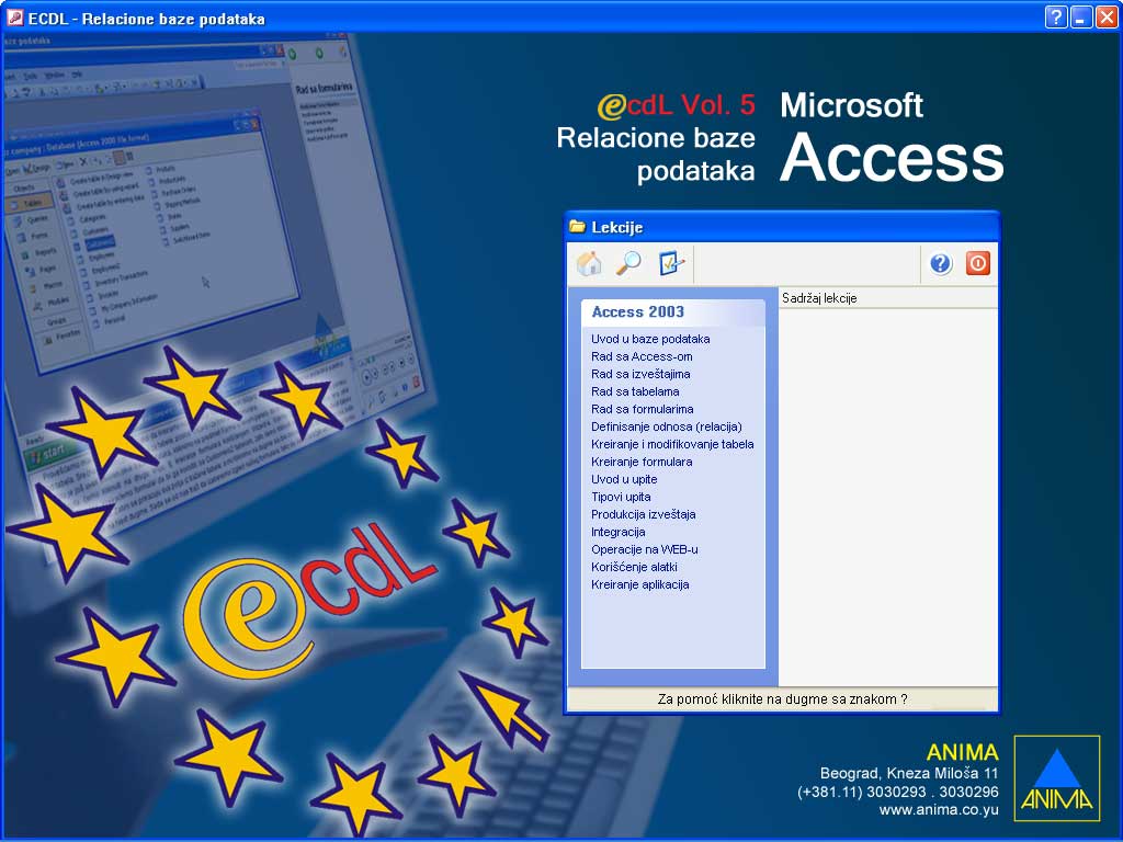 multimedijalni kurs za access