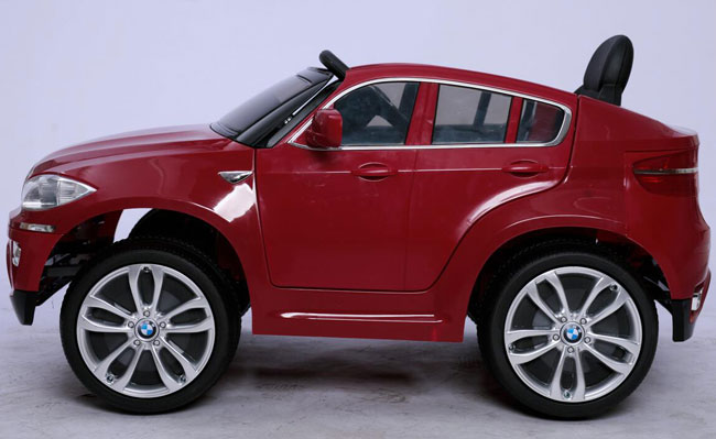Automobil na akumulator BMW X6 crveni - thumbnail 2