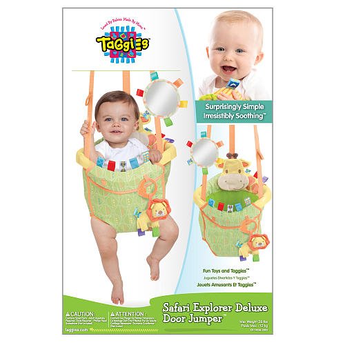 Taggies By Bright Starts Deluks Bebi Ljuljaska Jumper Safari