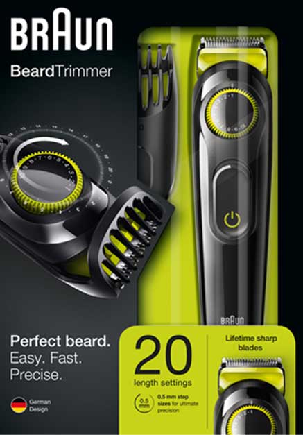 trimer za bradu braun