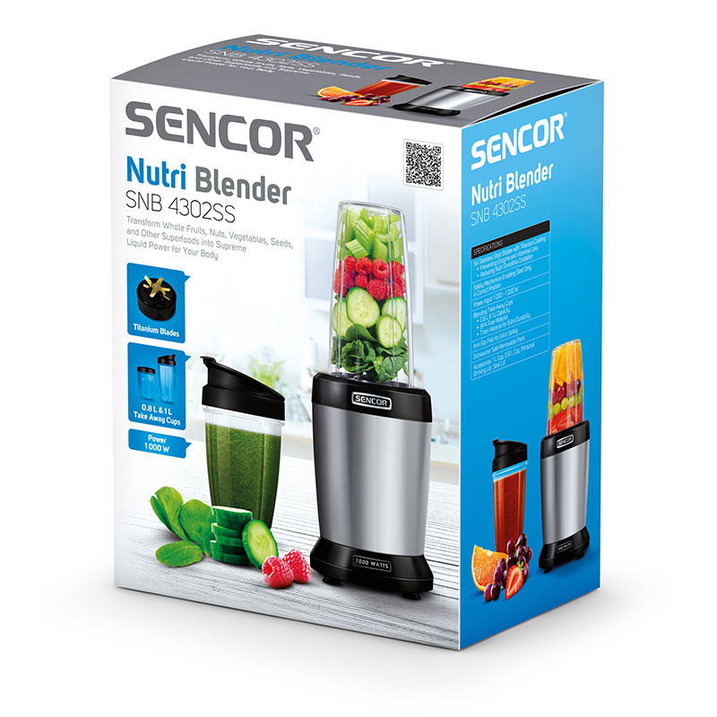 SENCOR Nutri Mix Blender Aparat Za Smoothie SNB 4302SS Prodaja Cena sencor-nutri-mix-blender-aparat-za-smoothie-snb-4302ss-prodaja-cena